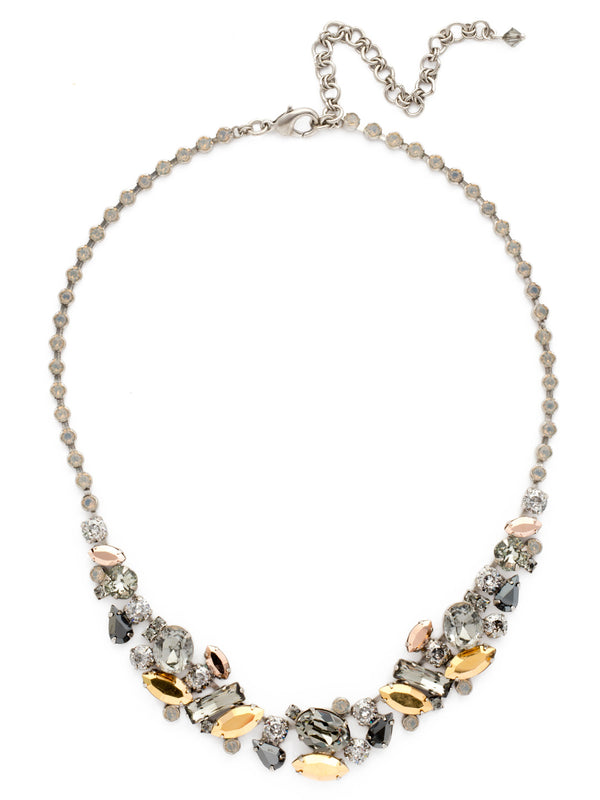 Abstract Crystal Collar Necklace - NDG11ASGV - Sorrelli