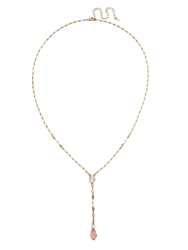 Regal Rhombus Y Pendant Necklace - NDK76AGROW - Sorrelli