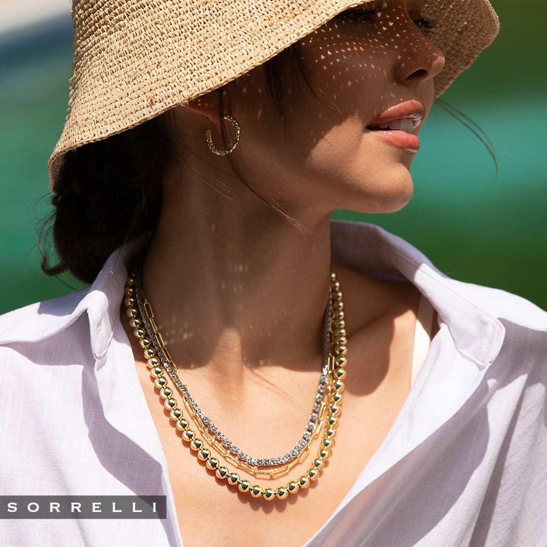 Zola Tennis Necklace - 4NFJ21BGMTL - Sorrelli