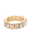 Emerald Cut Stretch Bracelet