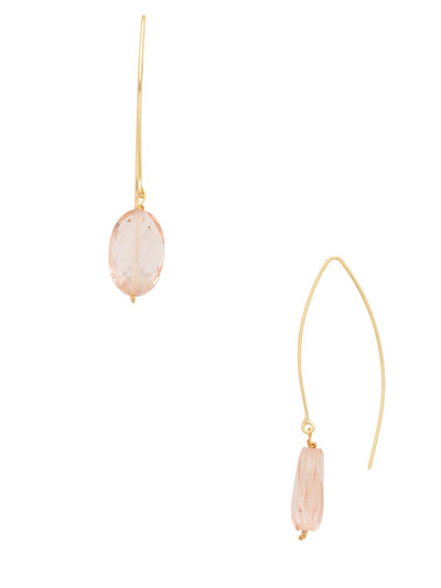 Finch Dangle Earrings - 4EES51BGDCH - <p>The Finch Dangle Earrings are proof-positive that sometimes less is more. Their unique slim metal base drips with a single freshwater pearl that's undeniably fashionable. From Sorrelli's Dark Champagne collection in our Bright Gold-tone finish.</p>