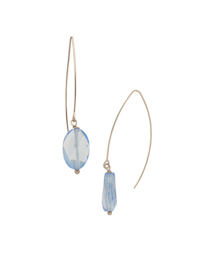 Finch Dangle Earrings - 4EES51PDOCD - <p>The Finch Dangle Earrings are proof-positive that sometimes less is more. Their unique slim metal base drips with a single freshwater pearl that's undeniably fashionable. From Sorrelli's Ocean Delite collection in our Palladium finish.</p>