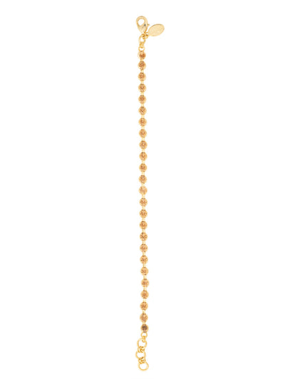 Marnie Tennis Bracelet - BFA2BGMS - <p>The Marnie Tennis Bracelet is a classic that never goes out of style; a line of crystals are secured with a lobster clasp claw. From Sorrelli's Maple Syrup collection in our Bright Gold-tone finish.</p>