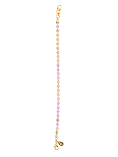 Marnie Tennis Bracelet - BFA2BGVI - <p>The Marnie Tennis Bracelet is a classic that never goes out of style; a line of crystals are secured with a lobster clasp claw. From Sorrelli's Violet collection in our Bright Gold-tone finish.</p>