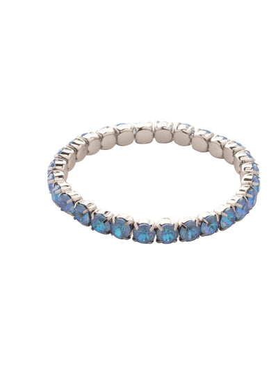 Mini Sienna Stretch Bracelet - BFD52PDOCD - <p>The Mini Sienna Stretch Bracelet is a mini take on a bestselling style! The Mini Sienna Stretch Bracelet features a line of small round crystals on a sturdy jewelers' filament, stretching to fit most wrists comfortably, without the hassle of a clasp! From Sorrelli's Ocean Delite collection in our Palladium finish.</p>