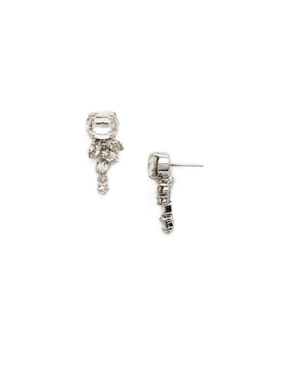 Dragonfly Stud Earring - EBN36PDCRY - <p>These petite post drop earrings are dragonfly inspired in shape. From Sorrelli's Crystal collection in our Palladium finish.</p>