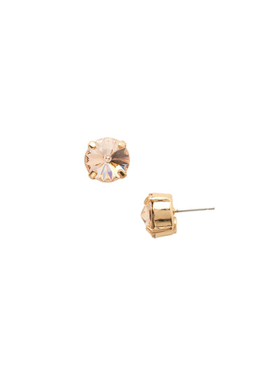 London Stud Earrings - ECM14BGLPE - <p>Everyone needs a great pair of studs. Add some classic sparkle to any occasion with these stud earrings. Need help picking a stud? <a href="https://www.sorrelli.com/blogs/sisterhood/round-stud-earrings-101-a-rundown-of-sizes-styles-and-sparkle">Check out our size guide!</a> From Sorrelli's Light Peach collection in our Bright Gold-tone finish.</p>