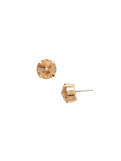 London Stud Earrings - ECM14BGMS - <p>Everyone needs a great pair of studs. Add some classic sparkle to any occasion with these stud earrings. Need help picking a stud? <a href="https://www.sorrelli.com/blogs/sisterhood/round-stud-earrings-101-a-rundown-of-sizes-styles-and-sparkle">Check out our size guide!</a> From Sorrelli's Maple Syrup collection in our Bright Gold-tone finish.</p>