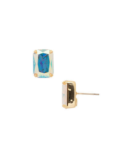 Everyday Stud Earrings - ECT11BGICL - <p>Simple studs never go out of style! Try this single cut crystal on a post for everyday sparkle. From Sorrelli's Icicle collection in our Bright Gold-tone finish.</p>