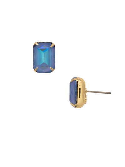 Everyday Stud Earrings - ECT11BGOCD - <p>Simple studs never go out of style! Try this single cut crystal on a post for everyday sparkle. From Sorrelli's Ocean Delite collection in our Bright Gold-tone finish.</p>