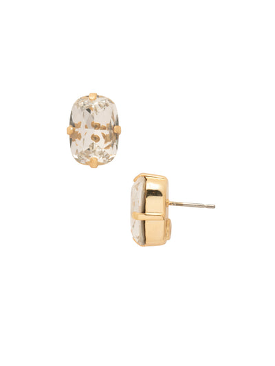 Nia Stud Earrings - EDG66BGCRY - <p>These simply stunning studs are an everyday essential! Add some classic sparkle to any occasion with these crystal post earrings. From Sorrelli's Crystal collection in our Bright Gold-tone finish.</p>