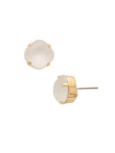 Halcyon Stud Earrings - EDH25BGICL - <p>A beautiful, luminous cushion-cut crystal in a classic four-pronged setting that's ideal for everyday wear. From Sorrelli's Icicle collection in our Bright Gold-tone finish.</p>