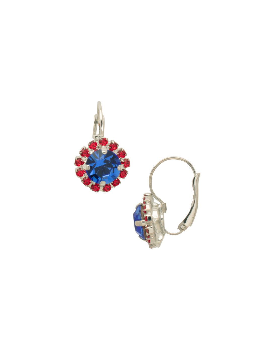 Haute Halo Dangle Earrings - EDL10PDUSA