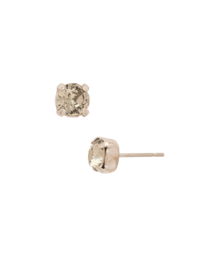 Jayda Stud Earrings - EDN32PDEM - <p>The Jayda Stud Earrings are the perfect every day wardrobe staple. A round crystal nestles perfectly in a metal plated post with four prongs. </p><p>Need help picking a stud? <a href="https://www.sorrelli.com/blogs/sisterhood/round-stud-earrings-101-a-rundown-of-sizes-styles-and-sparkle">Check out our size guide!</a> From Sorrelli's Evening Moon collection in our Palladium finish.</p>