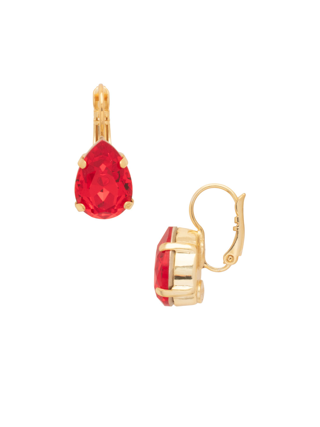 Timeless Teardrop Dangle Earrings - EDQ3BGRCP - <p>A beautifully basic drop earring. These classic teardrop french wire earrings are perfect for any occasion, especially the everyday look. A timeless treasure that will sparkle season after season. From Sorrelli's Red Carpet collection in our Bright Gold-tone finish.</p>