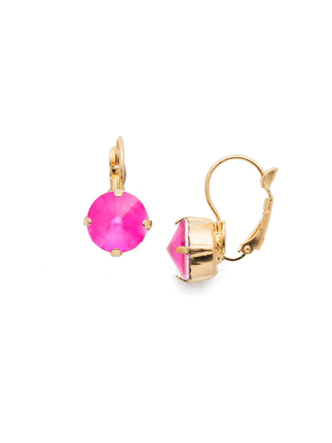 Mara Dangle Earrings - EET60BGWDW - <p>Add just a touch of sparkle and shine to any outfit with the Mara Dangle Earrings. They're classics. From Sorrelli's Wild Watermelon collection in our Bright Gold-tone finish.</p>