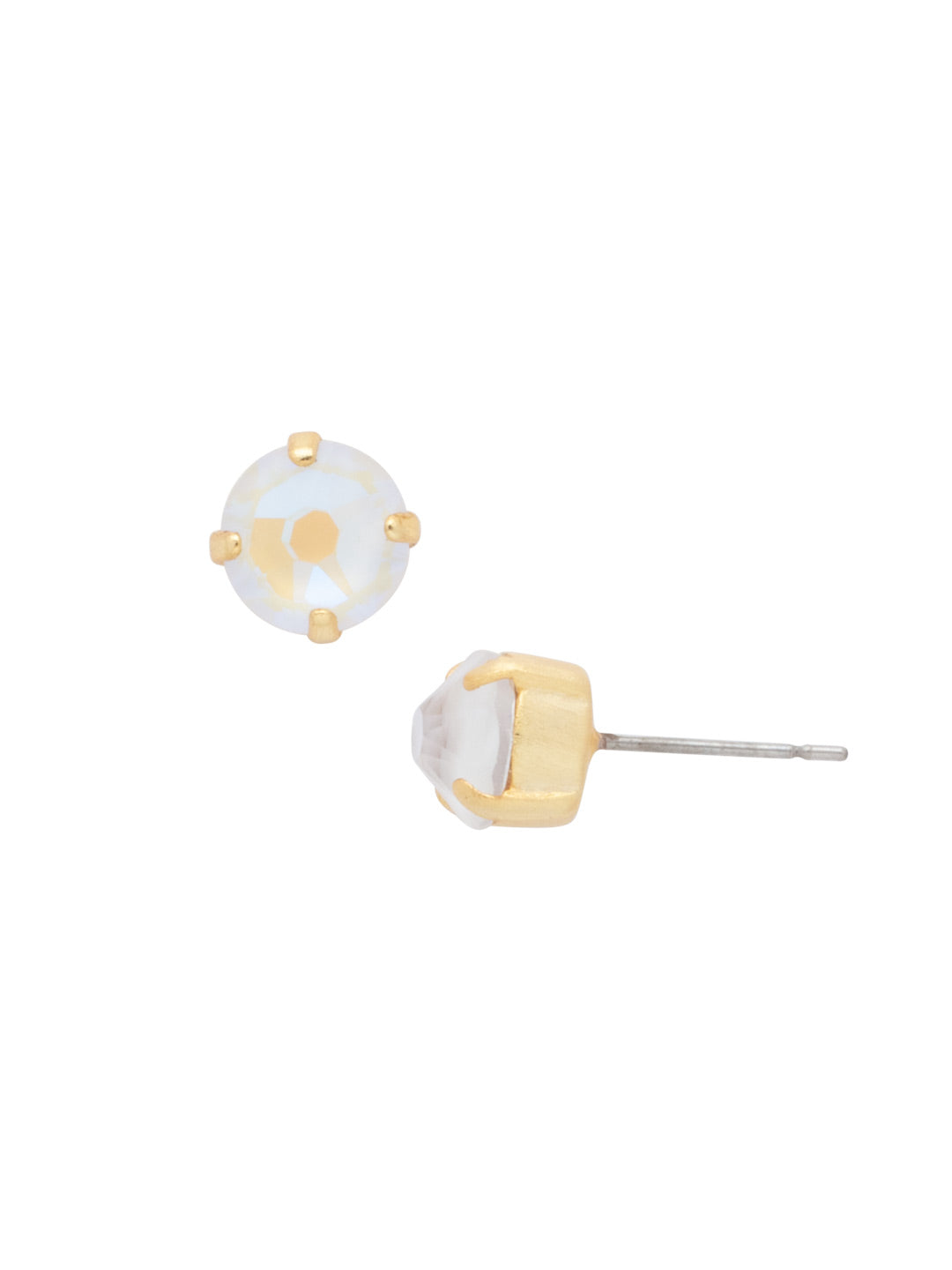 Simple Stud Earrings - EFC99MGGGO - <p>The Simple Stud Earrings feature a single solid crystal on a surgical steel post, creating a small but sparkly everyday staple! Need help picking a stud? <a href="https://www.sorrelli.com/blogs/sisterhood/round-stud-earrings-101-a-rundown-of-sizes-styles-and-sparkle">Check out our size guide!</a> From Sorrelli's Golden Goddess collection in our Matte Gold-tone finish.</p>