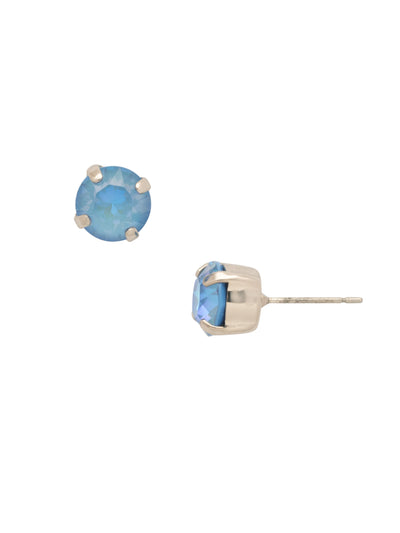 Simple Stud Earrings - EFC99PDOCD - <p>The Simple Stud Earrings feature a single solid crystal on a surgical steel post, creating a small but sparkly everyday staple! Need help picking a stud? <a href="https://www.sorrelli.com/blogs/sisterhood/round-stud-earrings-101-a-rundown-of-sizes-styles-and-sparkle">Check out our size guide!</a> From Sorrelli's Ocean Delite collection in our Palladium finish.</p>