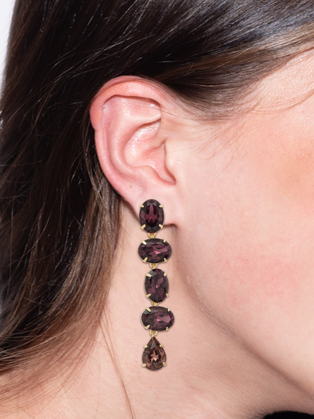 Michelle Statement Earrings - EFL10BGMRL