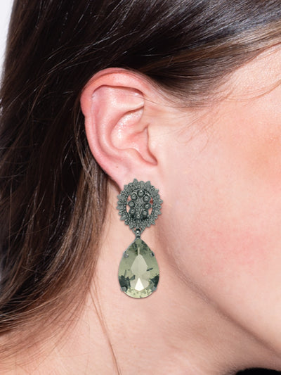 Baroque Clip-On Statement Earrings - EFL17CGMBD