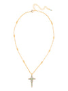 Dierdre Cross Pendant Necklace