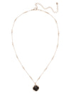 Cushion-Cut Pendant Necklace