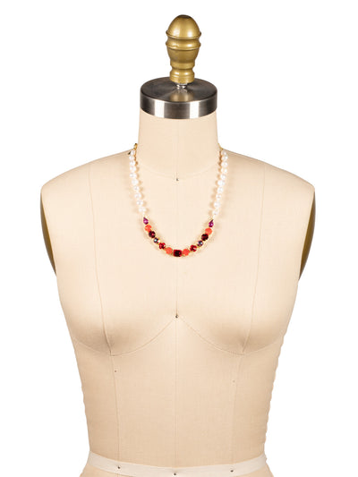 Cadenza Tennis Necklace - NEC14BGFIS