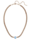Octavia Single Crystal Tennis Necklace