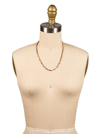 Mini Studded Juna Tennis Necklace - NFM35BGMS