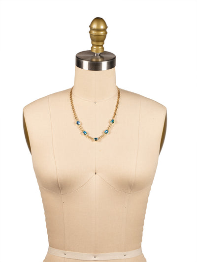 Octavia Half Crystal Tennis Necklace - NFP7BGEB