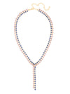 Kaylyn Lariat Tennis Necklace