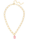 Nia Emerald Pendant Necklace