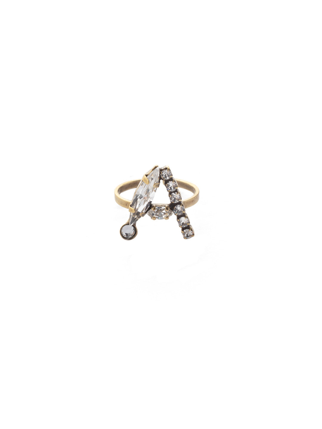 A Initial Statement Ring - REH40AGCRY