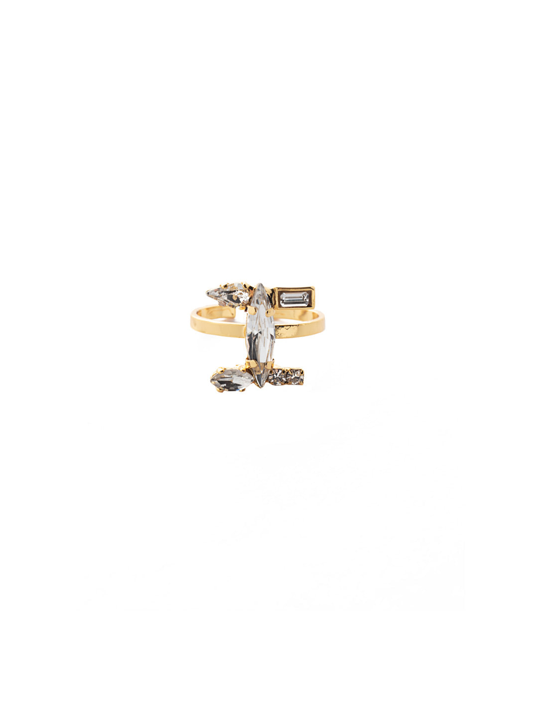 I Initial Statement Ring - REH48BGCRY