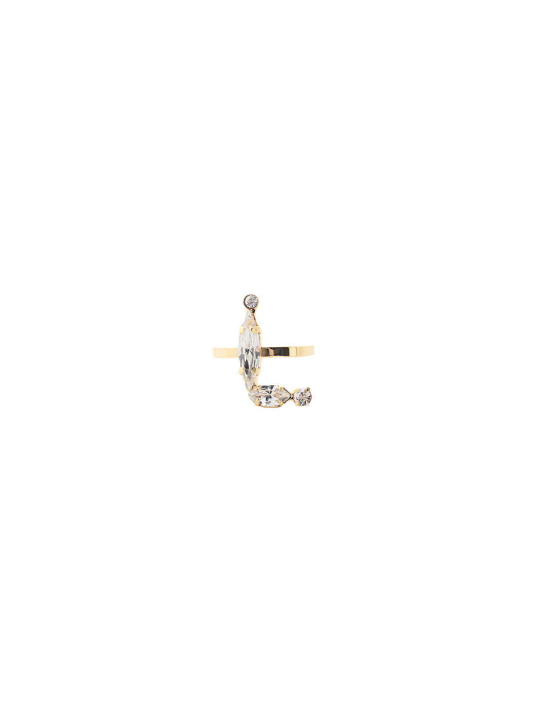 L Initial Statement Ring - REH51BGCRY