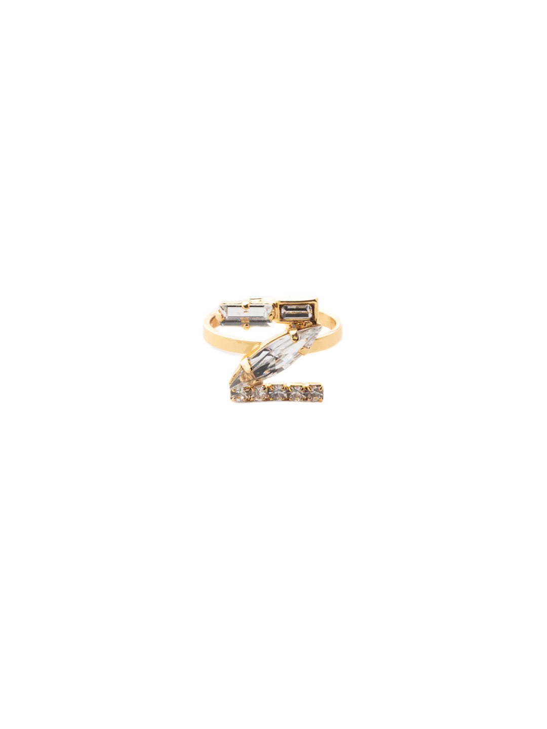 Z Initial Statement Ring - REH65BGCRY