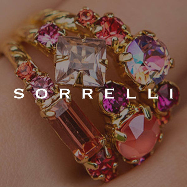 Fleur Embellished Cocktail Ring - RFL12BGCRY - Sorrelli