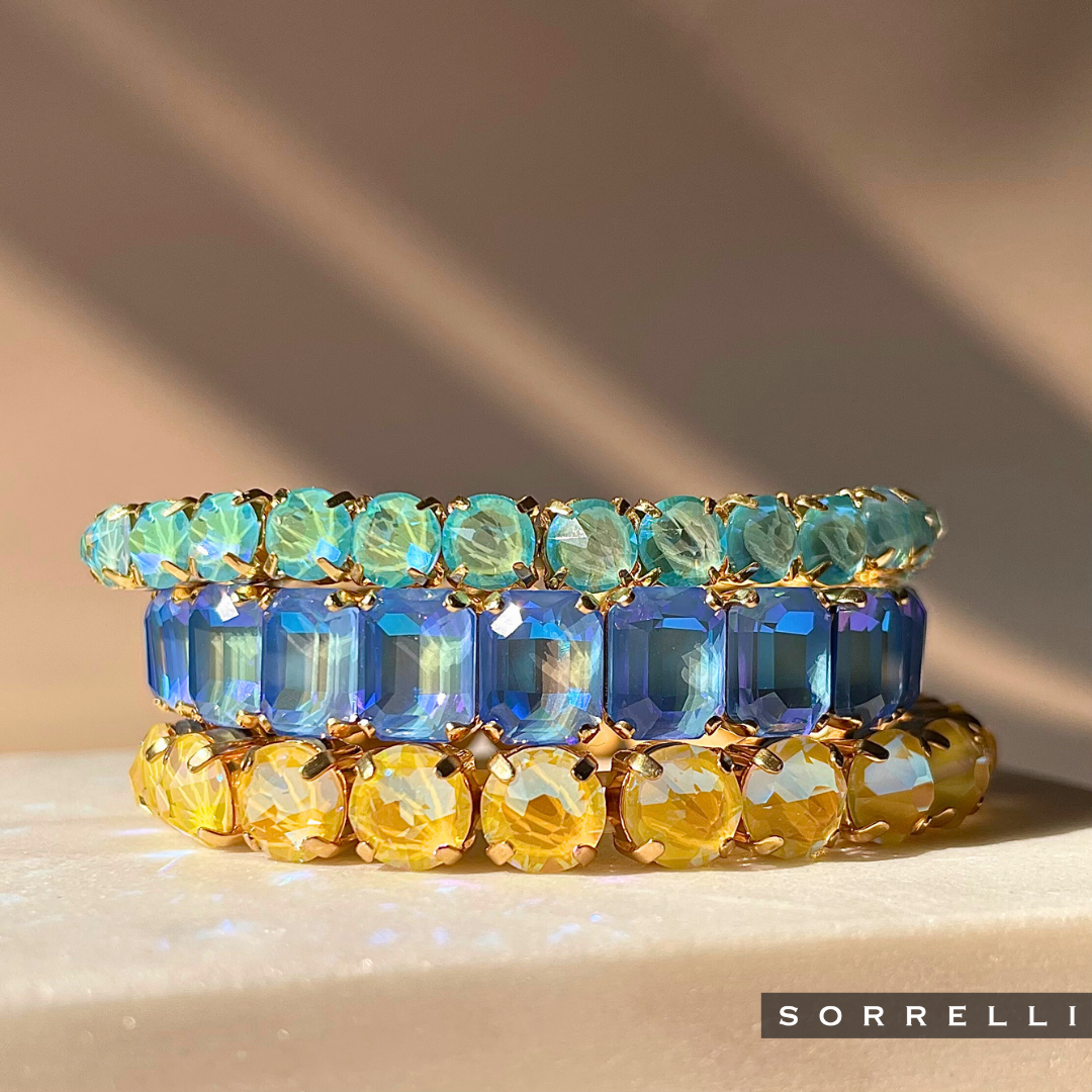 Crystal Zola Stretch Bracelet - 4BFJ40BGLTD