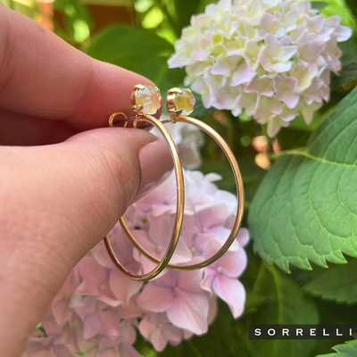 Mini Serafina Hoop Earrings - EFJ1BGLTD