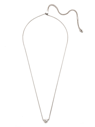 Regalia Pendant Necklace - 4NEK5RHCRY - <p>Classic and stunning. You don't have to look far when it comes to adding timeless beauty to your warddrobe. It's right here with this antique triangle crystal pendant. From Sorrelli's Crystal collection in our Palladium Silver-tone finish.</p>