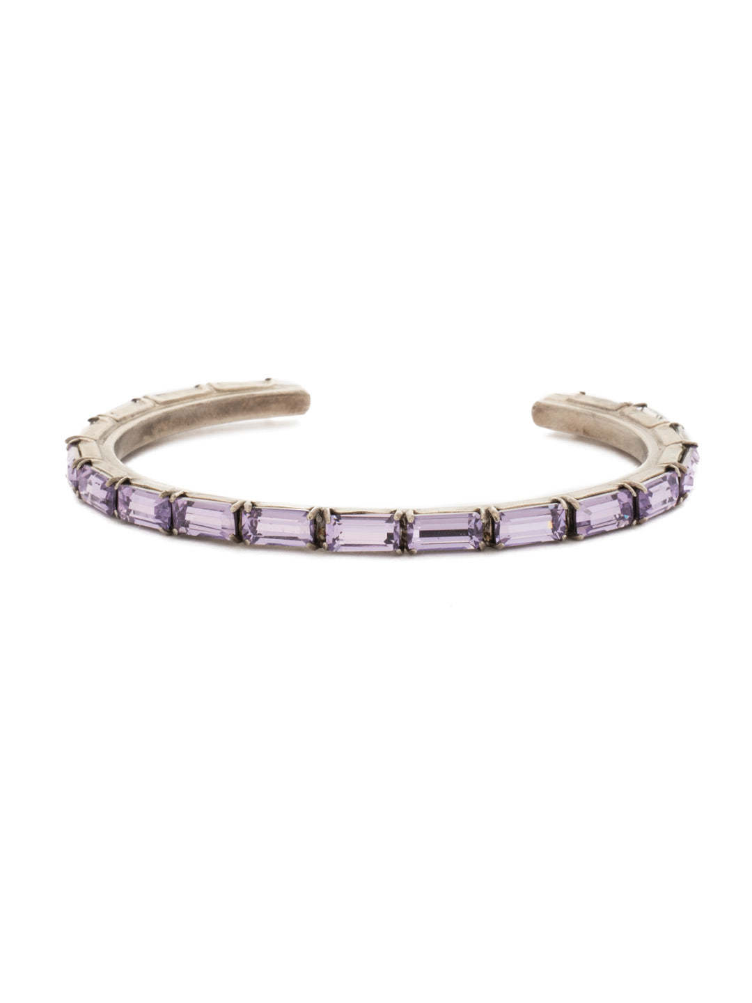 Brilliant Baguette Cuff Bracelet - BDK49ASPUL