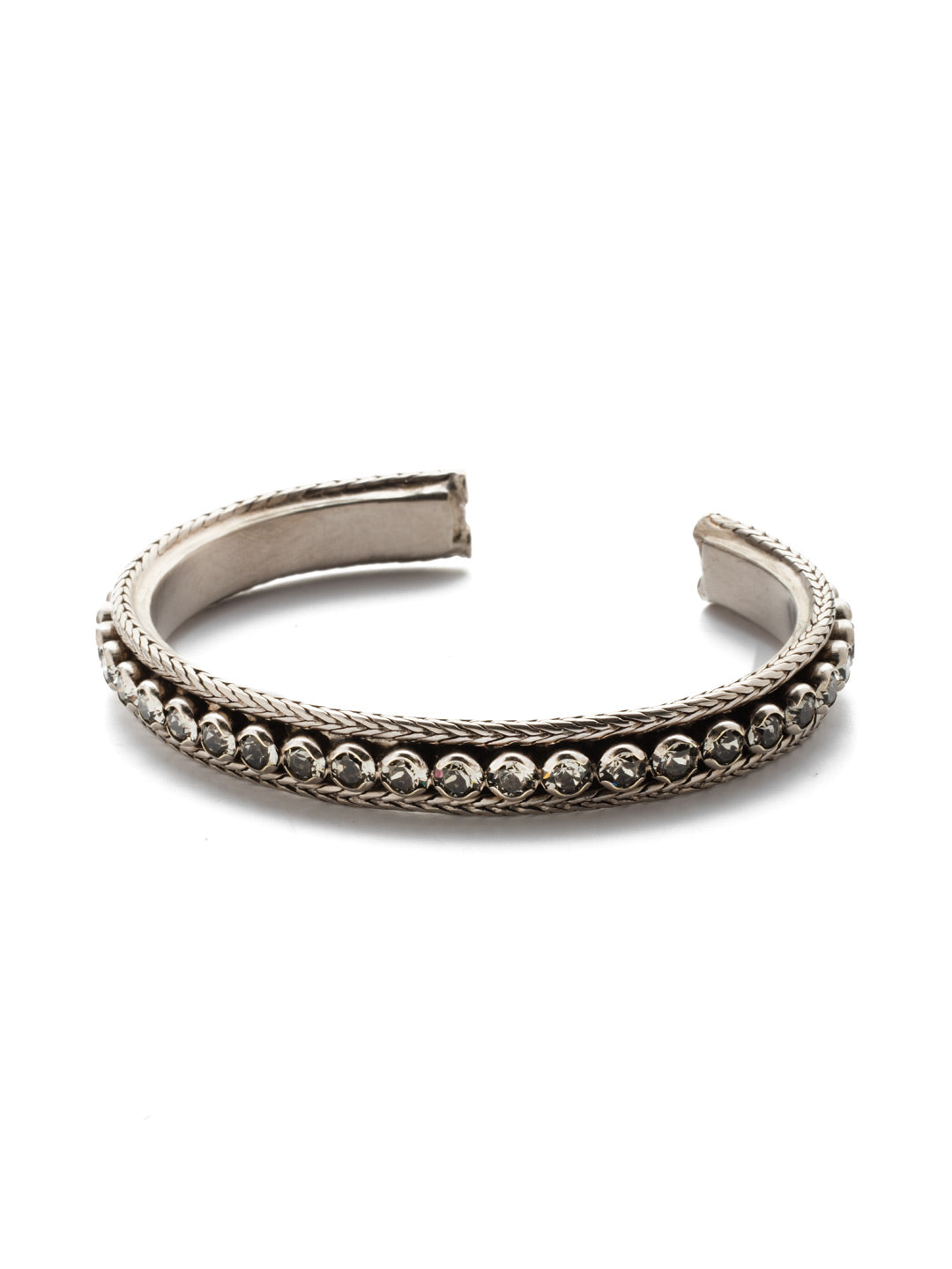 Silver-Tone Stainless Steel Cuff Bracelet, In stock!