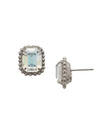 Octavia Scalloped Stud Earrings