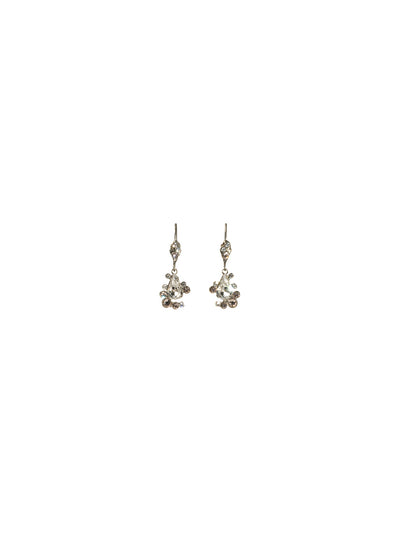 ECB38 Dangle Earrings - ECB38ASSNB - <p>The ECB38 Earrings are a simple, yet galmorous look. From Sorrelli's Snow Bunny collection in our Antique Silver-tone finish.</p>