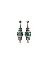 Tiered Crystal Drop Earring Dangle Earrings