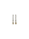 Linear Crystal Drop Earring