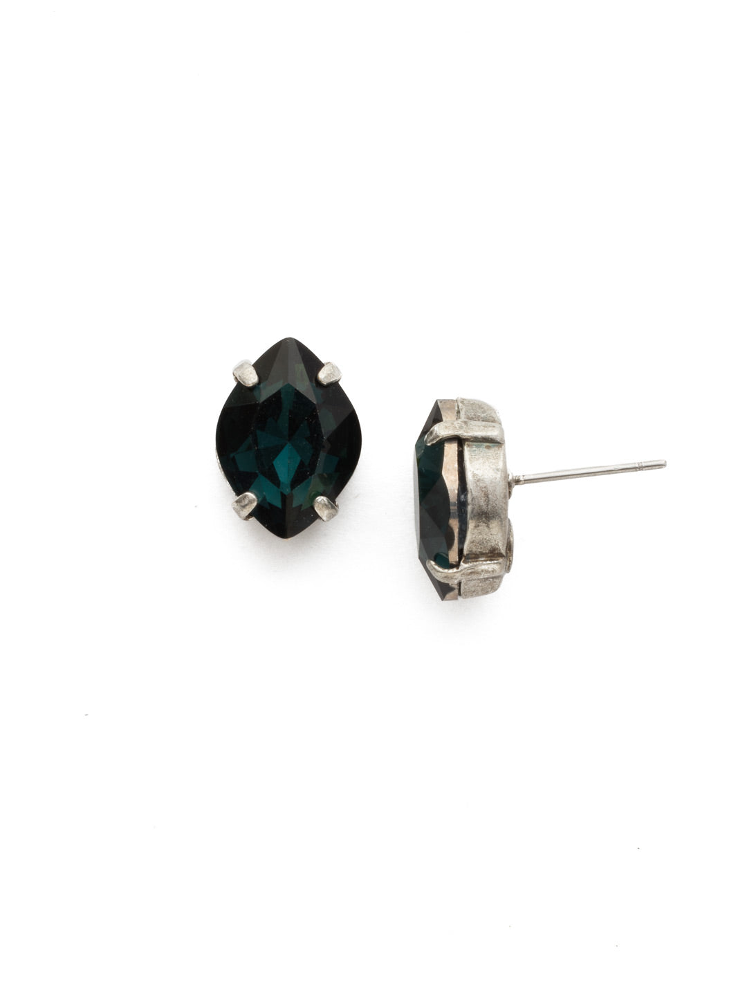 Geometric Crystal Stud Earrings - EDS43ASMLS