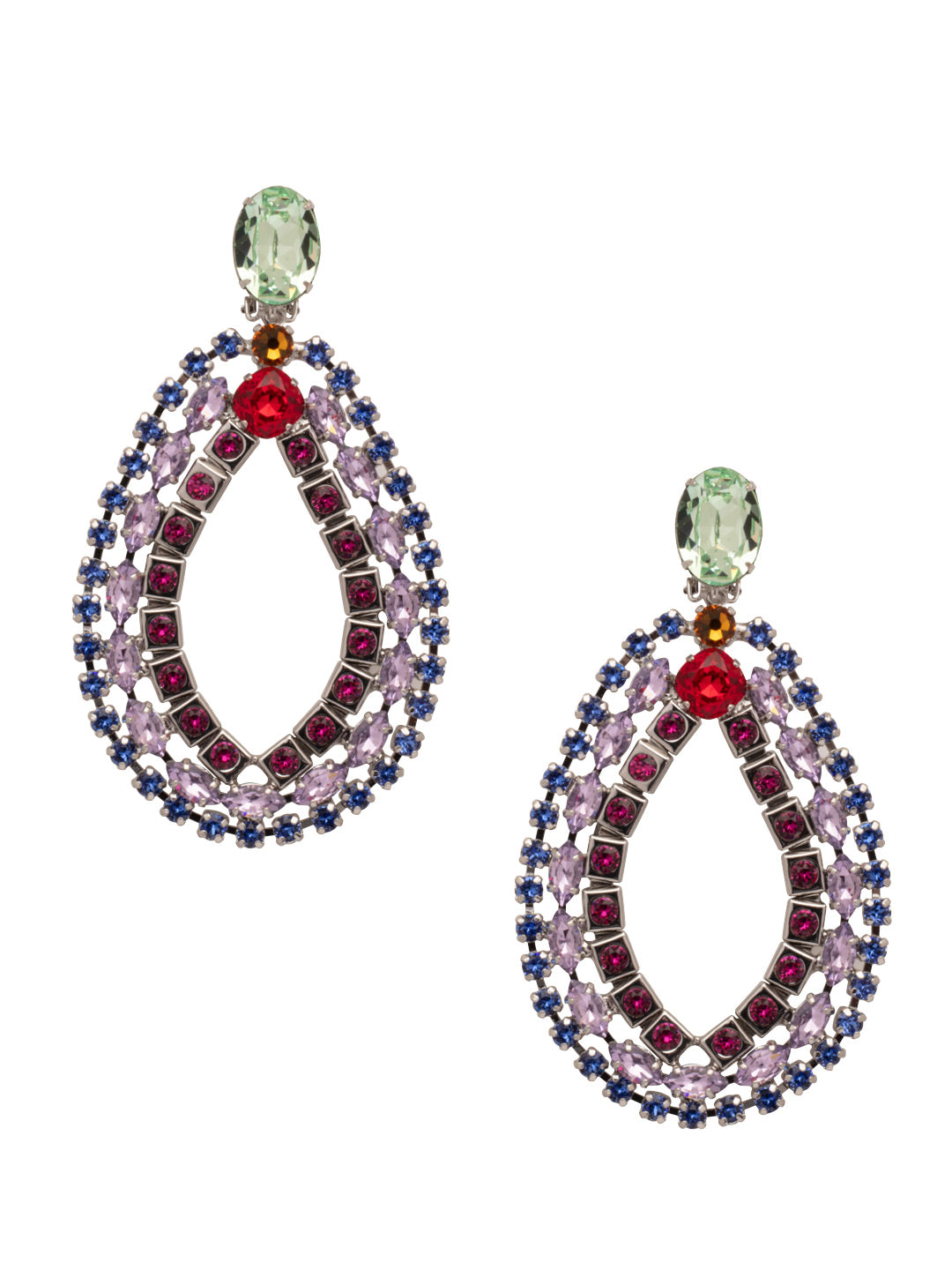 Alvian Statement Earrings - ESP74CPDPRI