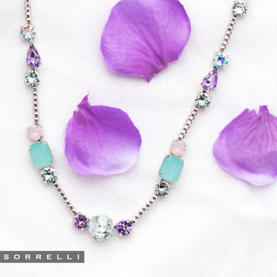 Poppy Tennis Necklace - NEN18RHTUL