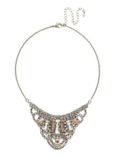 One-of-a-Kind Necklace - NCE3ASSNB - <p>A unique design in that won't last long! From Sorrelli's Snow Bunny collection in our Antique Silver-tone finish.</p>